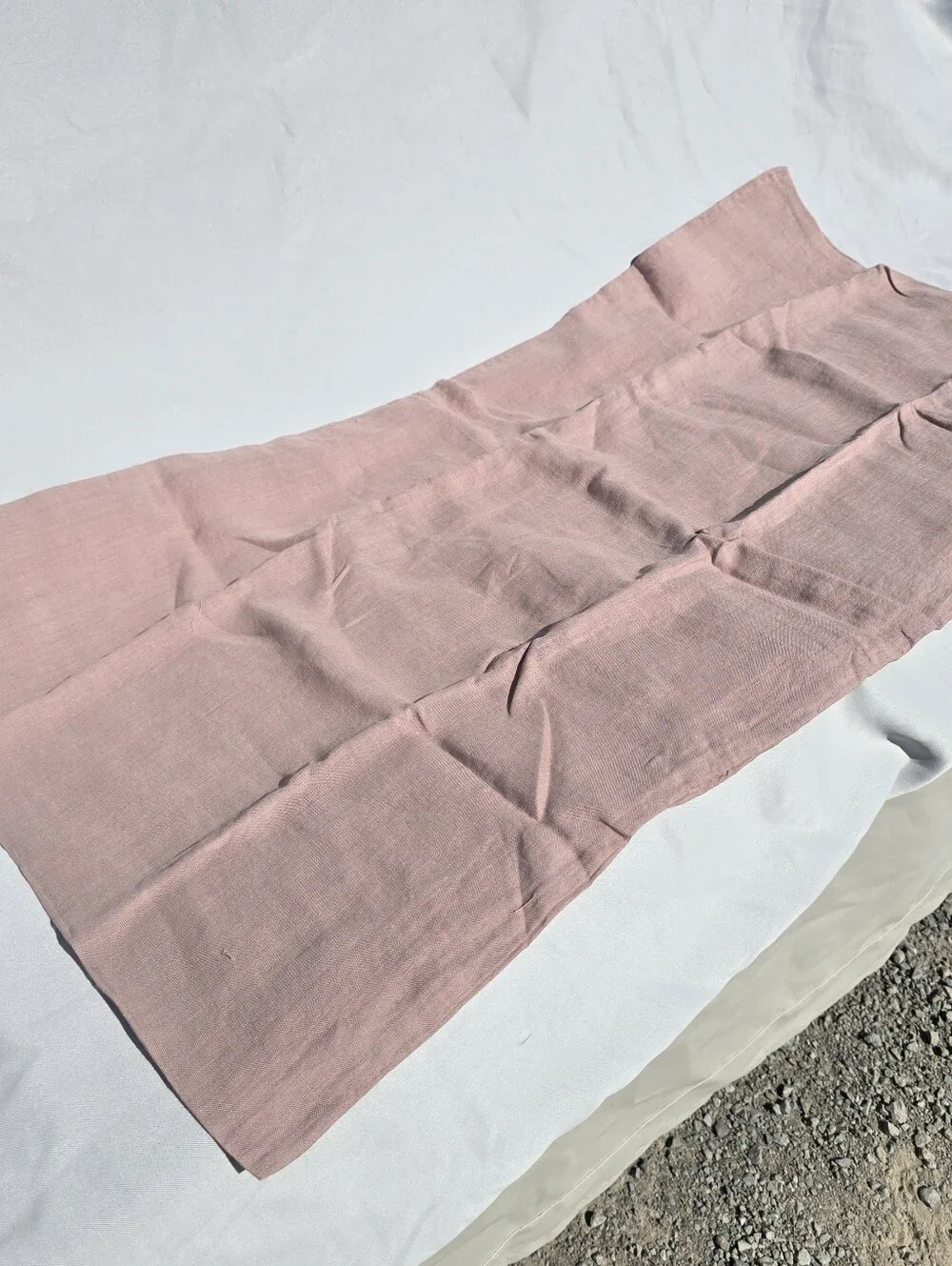 Quince KING Dust Mauce European Linen 2 Sham Set Pillow Cases